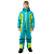 Dragonfly Зимний утепленный комбинезон Gravity Teenager Dark Green - Lime 2025 в Ставрополе
