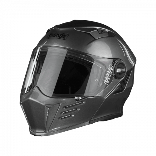 Simpson Шлем модуляр Darksome Gunmetal в Ставрополе