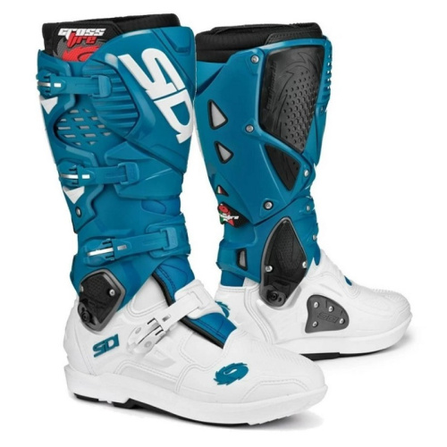 Sidi Ботинки Crossfire 3 SRS White/Petrol в Ставрополе