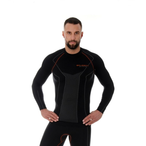 Brubeck Футболка мужская Thermo Protect черный в Ставрополе
