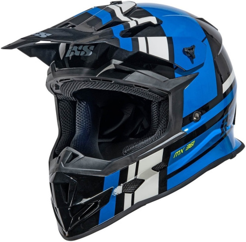 IXS Мотошлем iXS361 2.3 Черно-синий в Ставрополе