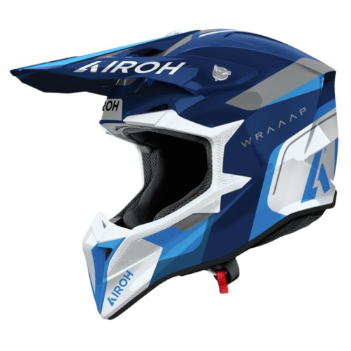 Airoh Шлем Wraaap Conquer Blue Gloss в Ставрополе