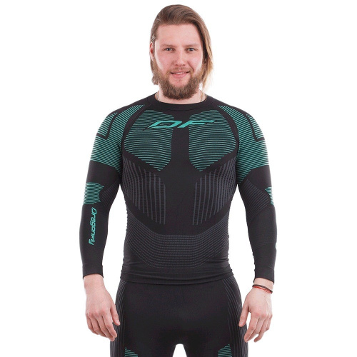 Dragonfly Термофутболка 3DThermo Green с длинным рукавом в Ставрополе