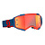 Scott Очки кроссовые Fury dark blue/neon red/orange chrome works в Ставрополе