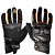 Sweep Перчатки кожаные+текстиль Hammer Black/Orange в Ставрополе