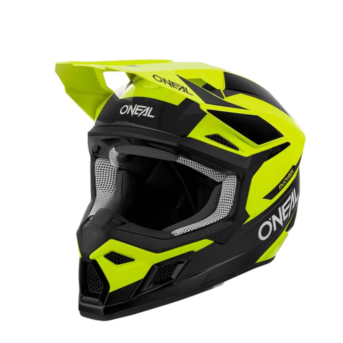 Oneal Шлем кроссовый 3Series Race желтый/черный в Ставрополе