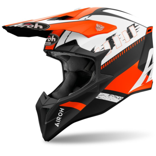 Airoh Мотошлем Wraaap Feel Orange Matt в Ставрополе