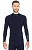 Brubeck Футболка мужская дл.рукав Wool Merino 78% Темно-Синий в Ставрополе